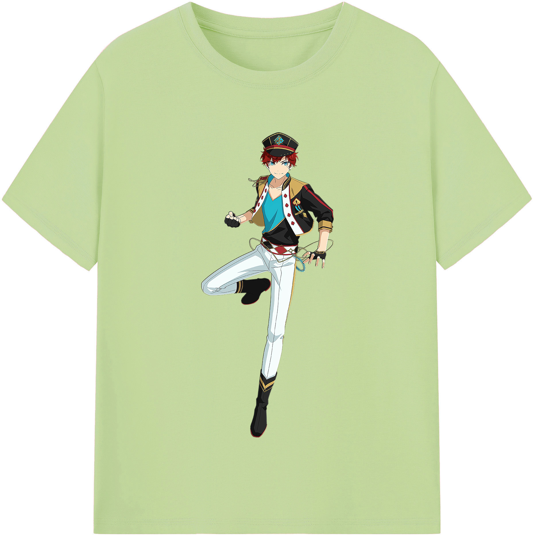 （画像用） あんさんぶるスターズ! Ensemble Stars 綿100％半袖Tシャツ（フロントプリント）